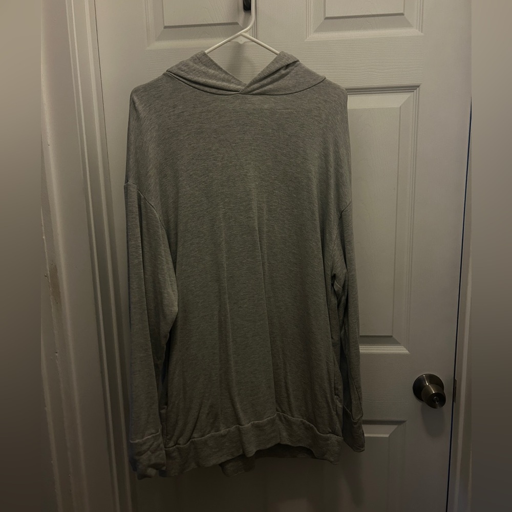 Aerie Offline Gray Hoodie Sweater